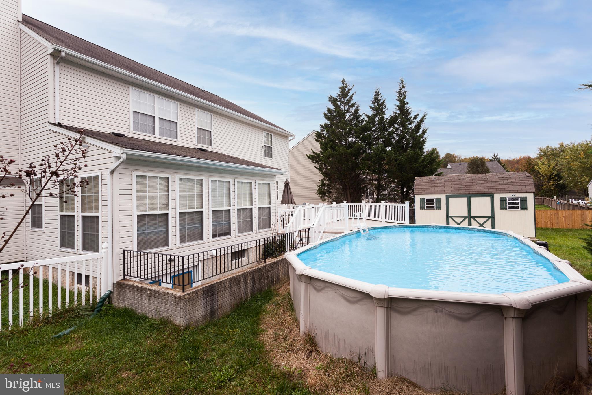 335 Spry Island Road Joppa, MD 21085 - Photo 36 of 37 Beautiful Above Ground Pool