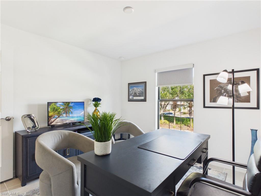 5683 Mayflower Way, Unit 908 Ave Maria, FL 34142 - Photo 12 of 37 Office area featuring light tile patterned floors