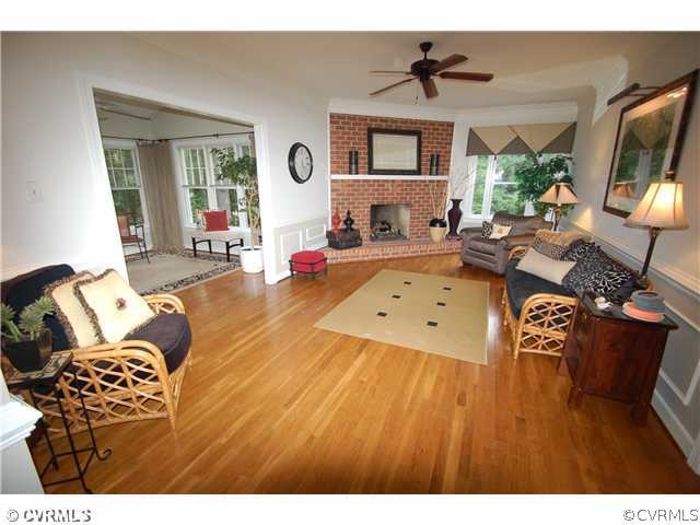 14331 Crossings Ridge Drive Midlothian, VA 23113 - Photo 5 of 12 a living room with furniture and a flat screen tv