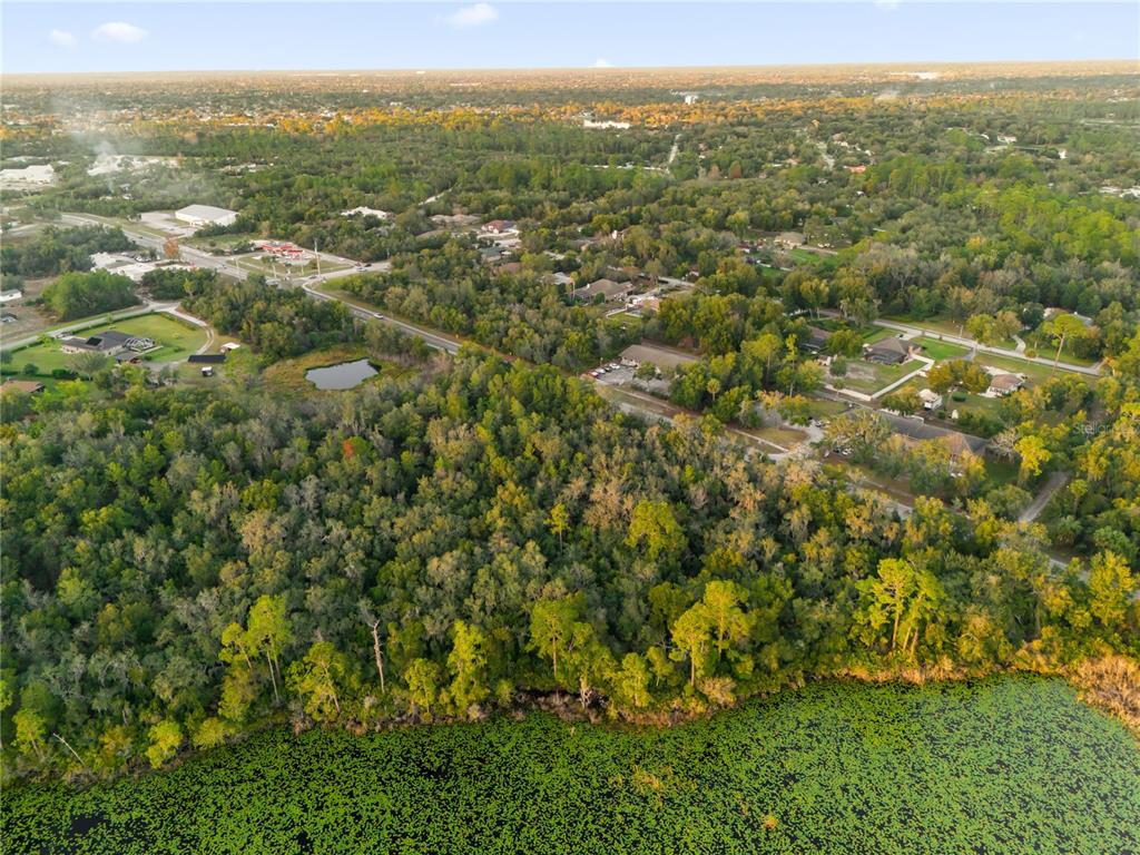 1785 Doyle Road Deltona, FL 32725 - Photo 17 of 27 an aerial view of residential houses with outdoor space and trees