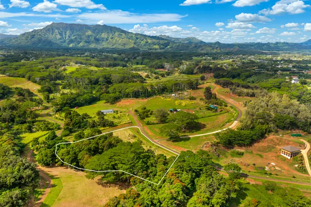 a view of a lake in middle of the town