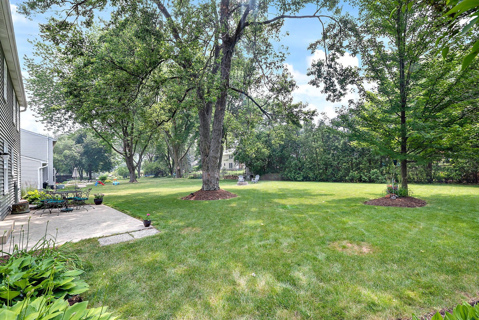 110 Bridgeport Lane Geneva, IL 60134 - Photo 24 of 27 a view of a yard with a tree