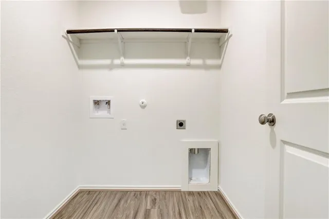 a view of wooden floor