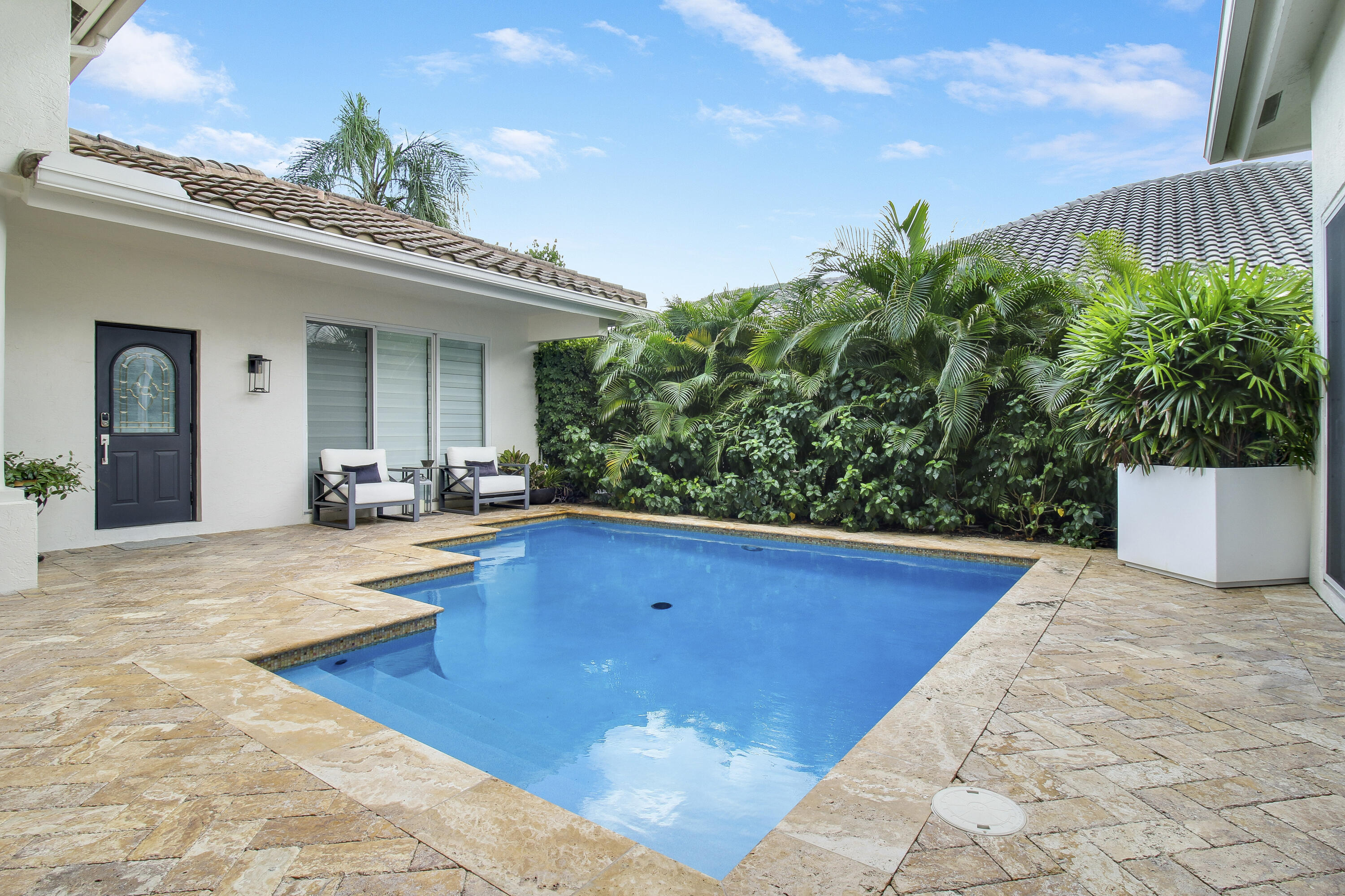 7606 La Corniche Circle Boca Raton, FL 33433 - Photo 5 of 49 Courtyard, Pool