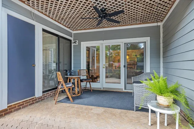 a view of outdoor space and parking space