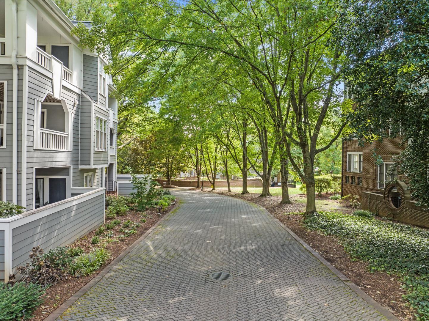 700 Bishops Park Drive, Unit 102 Raleigh, NC 27605 - Photo 36 of 56 a view of a house with a yard