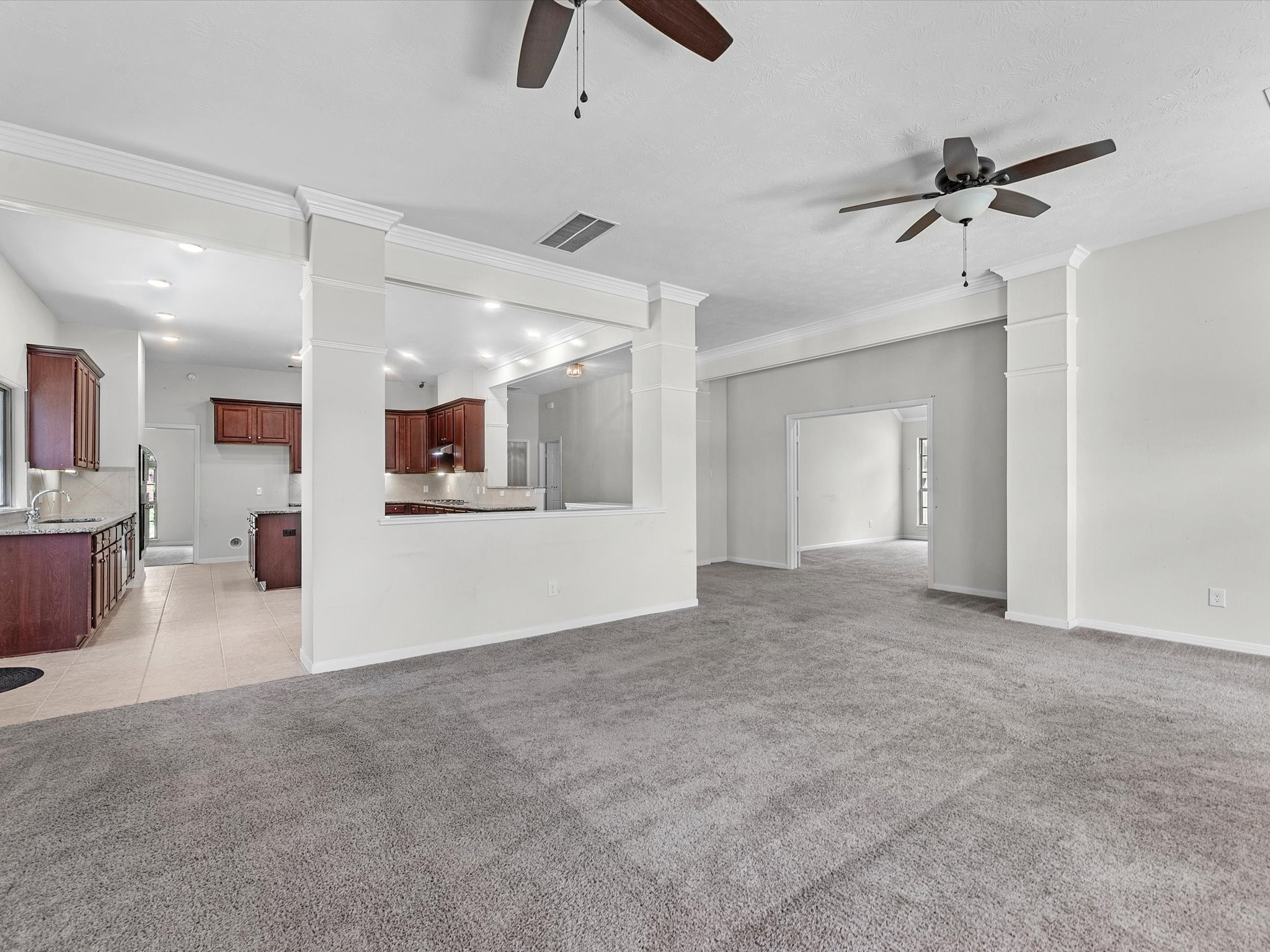 38 Palmero Way Manvel, TX 77578 - Photo 13 of 43 a view of an empty room with a window
