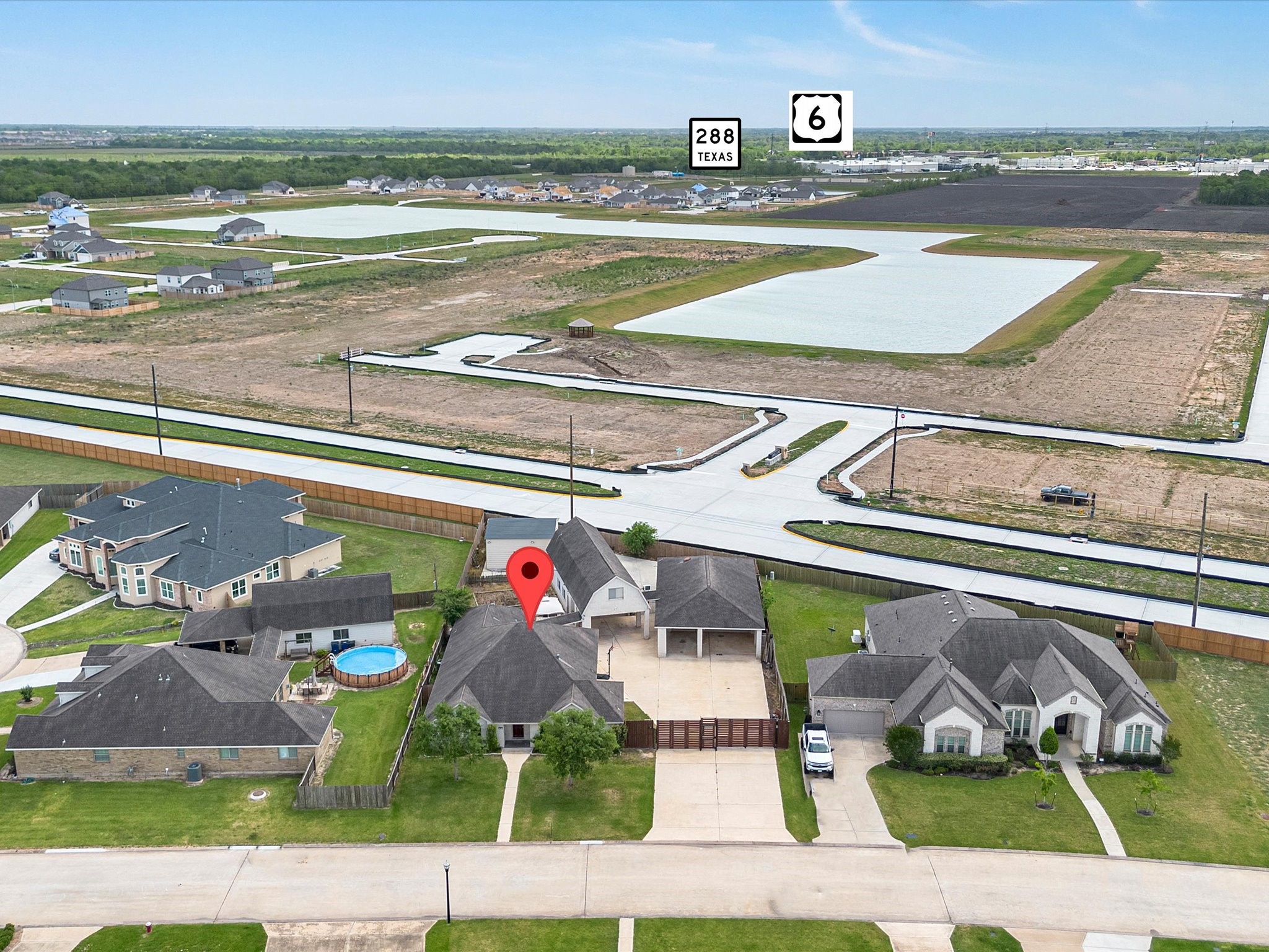 38 Palmero Way Manvel, TX 77578 - Photo 42 of 43 a view of a tennis court