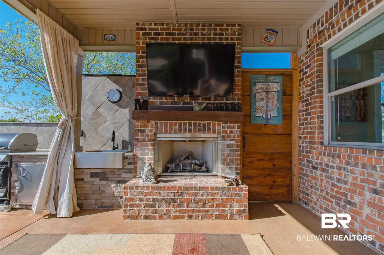 419 Surtees Street Fairhope, AL 36532 - Photo 40 of 49 Outdoor Fireplace