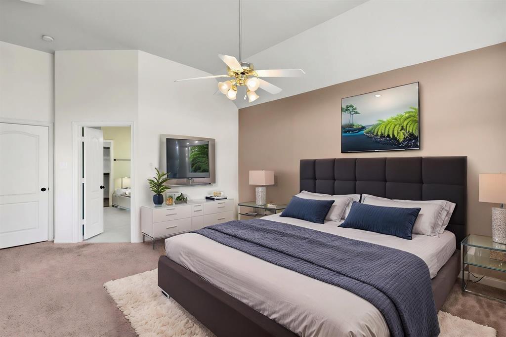 7517 Rodeo Drive Denton, TX 76208 - Photo 23 of 39 Primary bedroom virtually staged