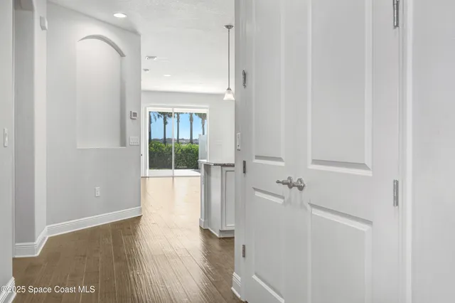 wooden floor in an empty room