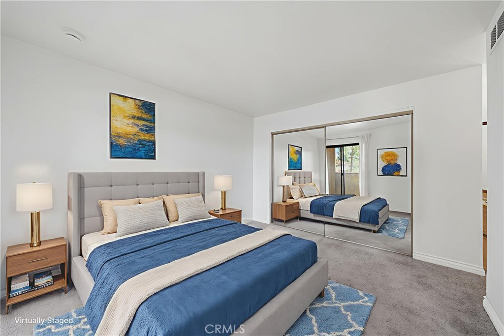 1142 West Blaine Street Riverside, CA 92507 - Photo 12 of 33 Virtually Staged Bedroom 1 - Private sink in bedroom.