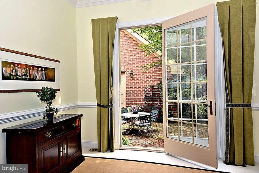 1130 South River Landing Road, Unit 1130 Edgewater, MD 21037 - Photo 12 of 29 Dining Room Access to Courtyard