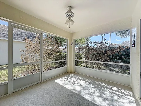 an aerial view of a houses with outdoor space