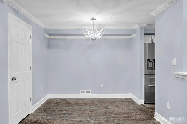 wooden floor in an empty room