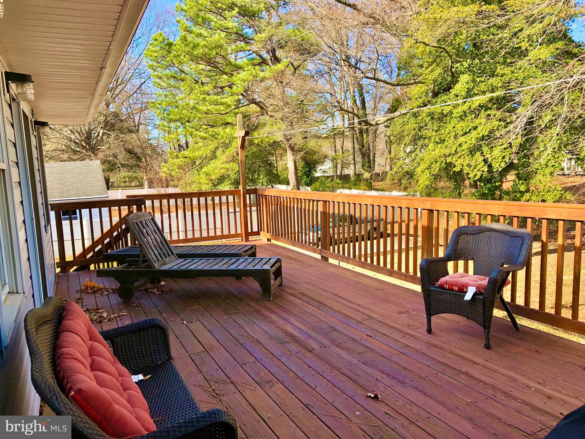 1032 Turkey Point Road Edgewater, MD 21037 - Photo 20 of 50 Upper Level Deck