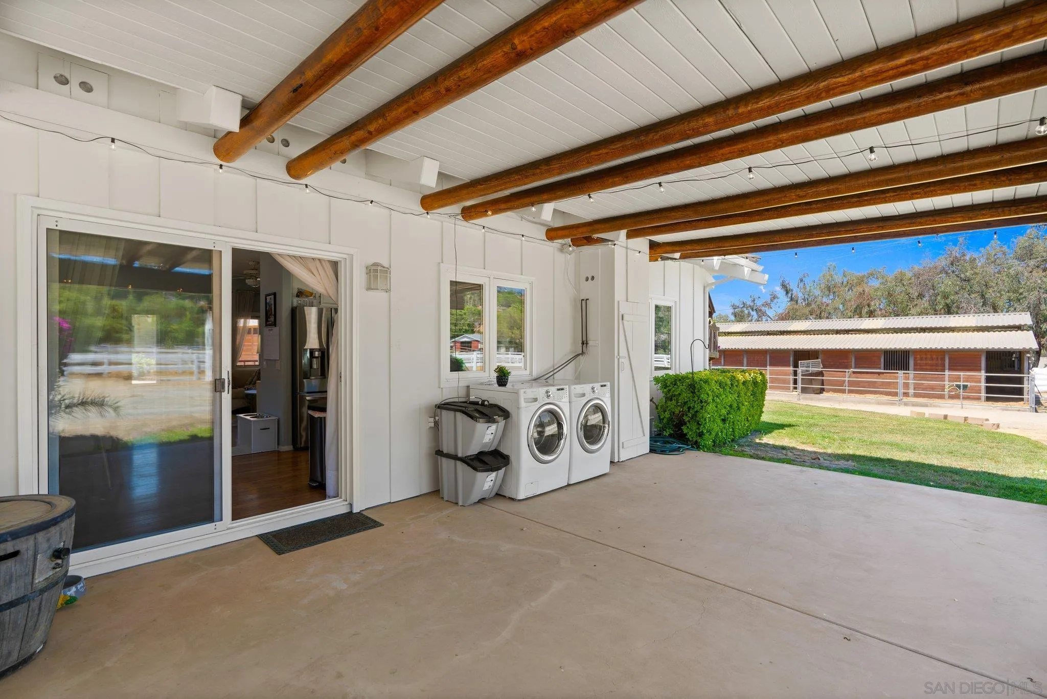 3111 Brookside Lane Encinitas, CA 92024 - Photo 35 of 40 a view of a porch with seating space