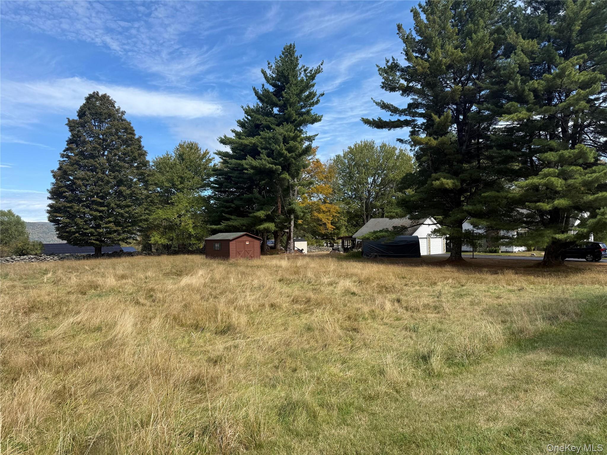 Hall Road Grahamsville, NY 12740 - Photo 3 of 4 View of lot with a storage shed and a view of countryside