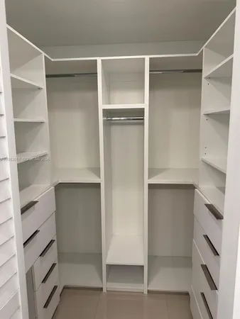 a refrigerator in a kitchen