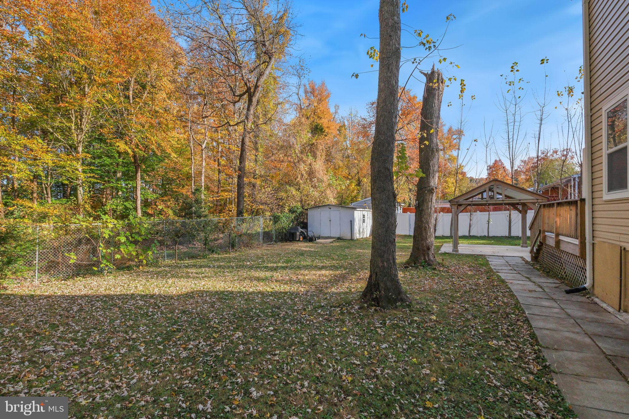 8817 Lagrange Street Lorton, VA 22079 - Photo 40 of 47 a view of a park with large trees
