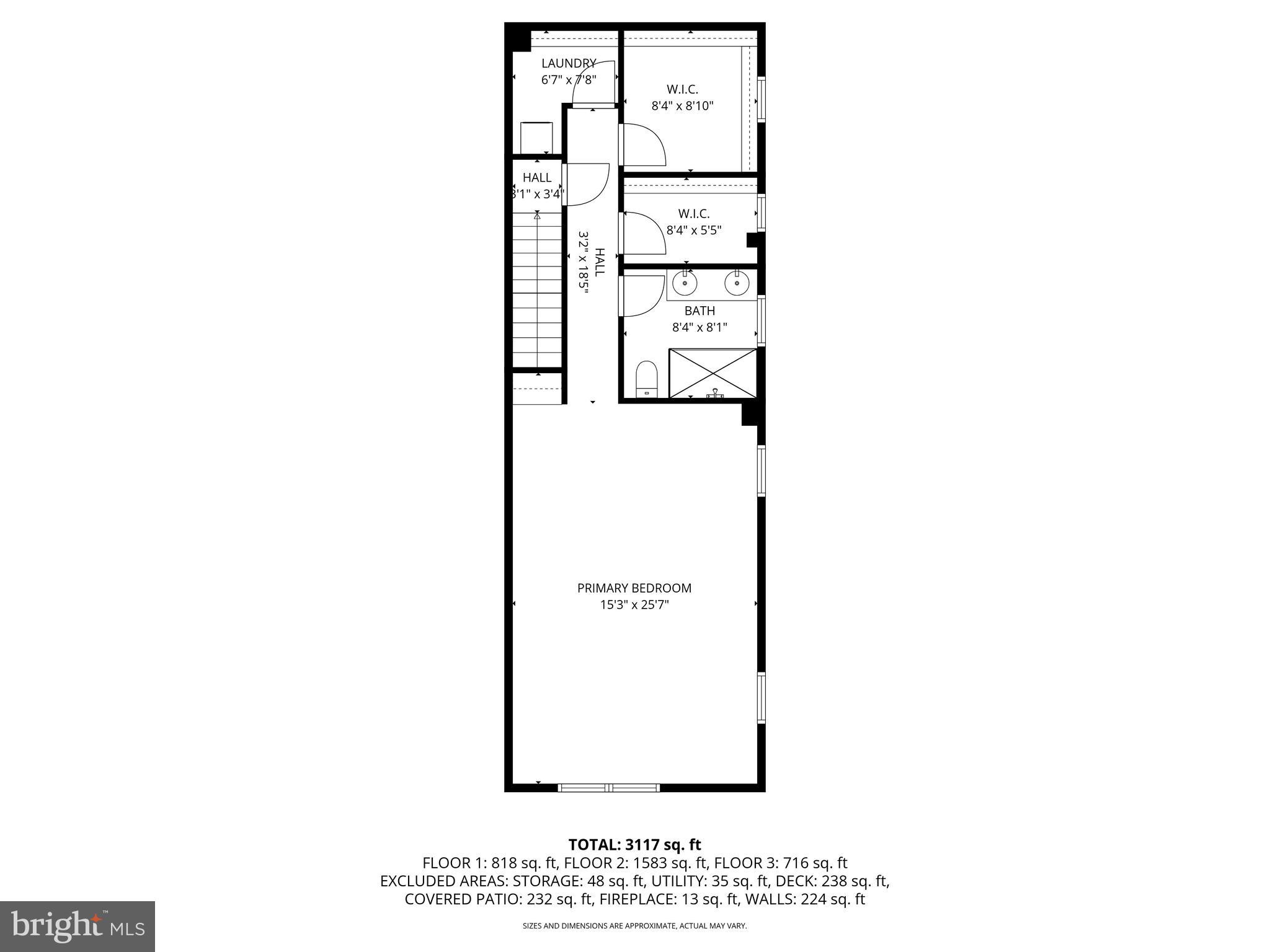 8817 Lagrange Street Lorton, VA 22079 - Photo 46 of 47 a picture of a floor plan