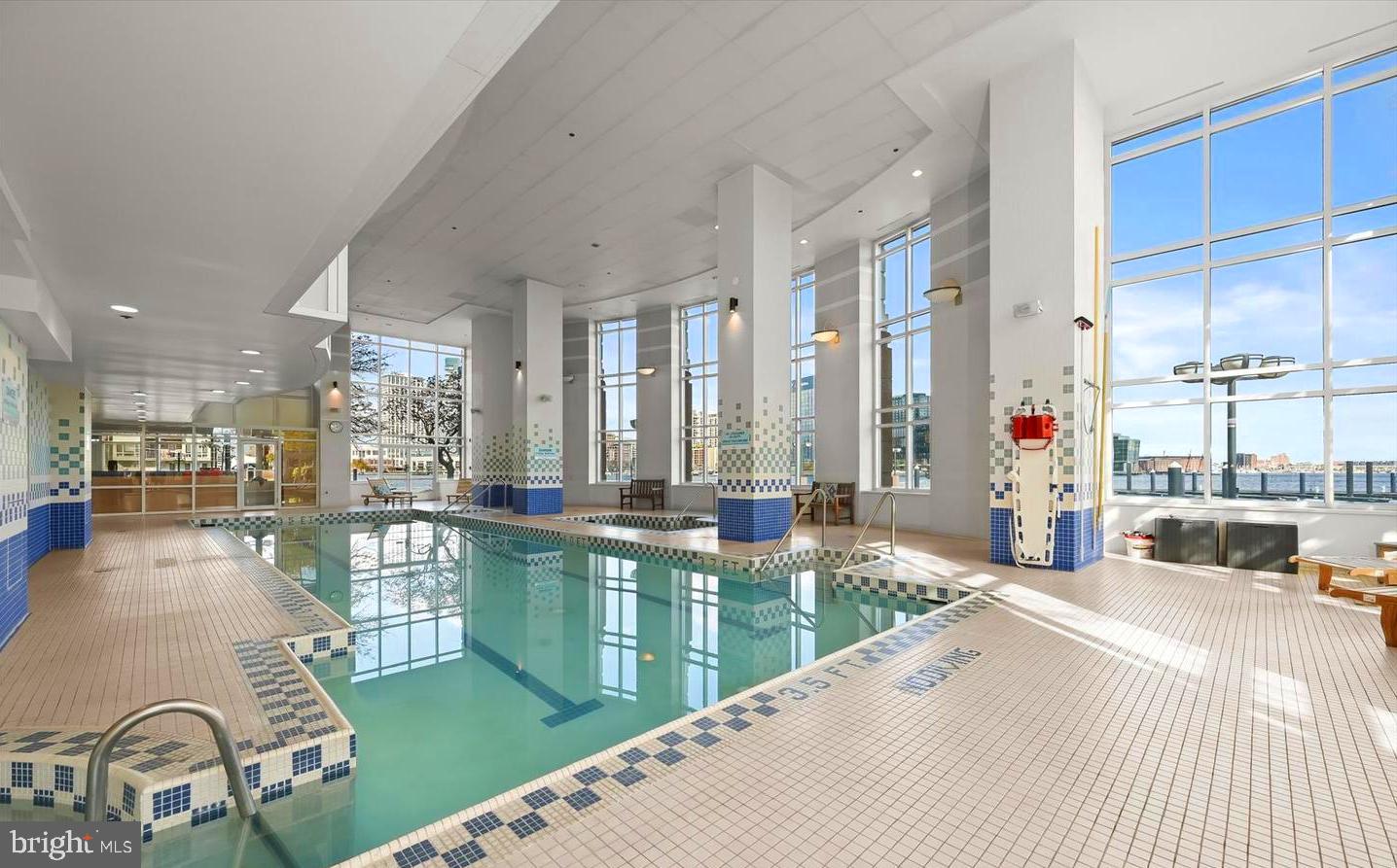 100 Harborview Drive, Unit 1106 Baltimore, MD 21230 - Photo 36 of 55 Indoor Pool Area