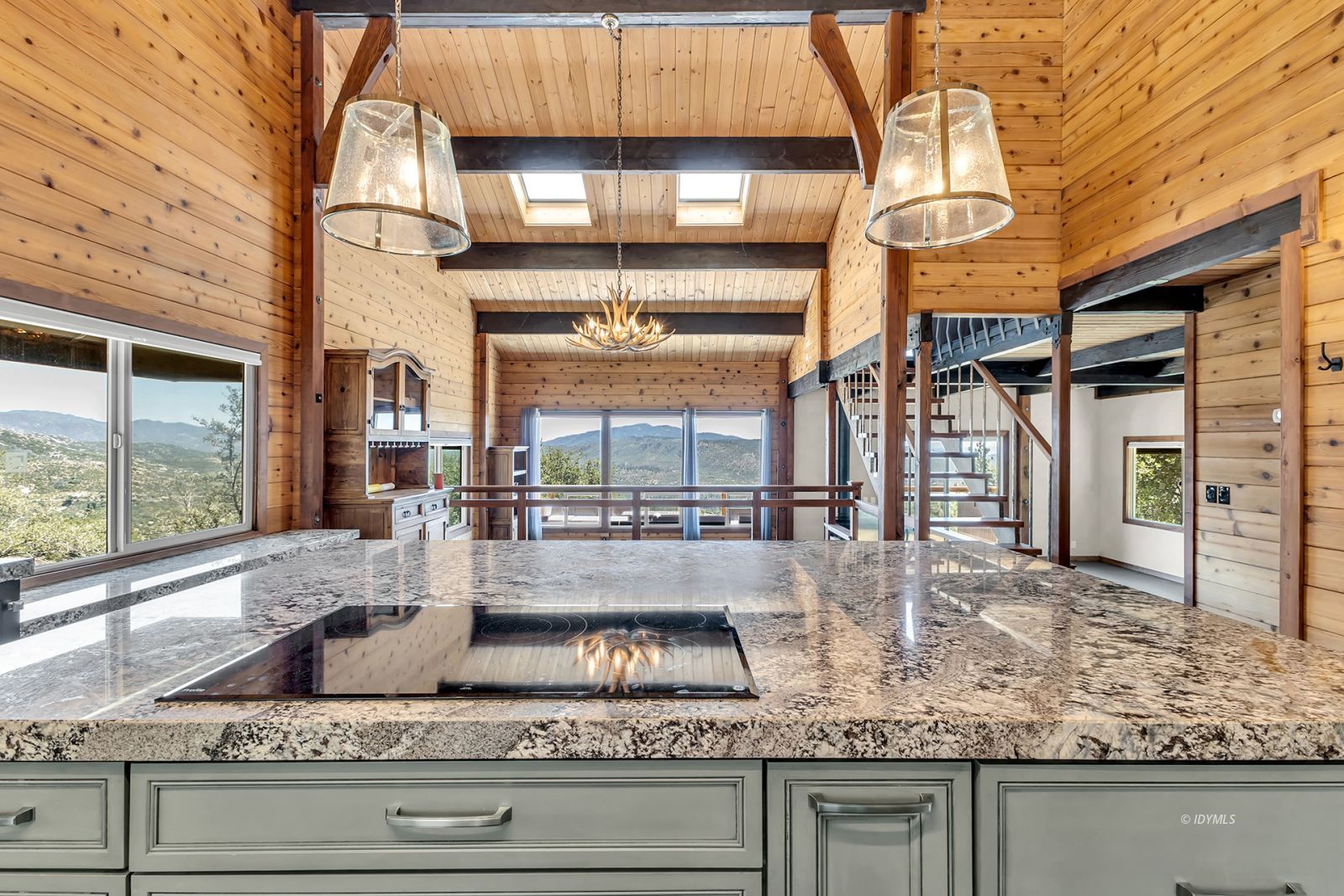 53015 Double View Drive Idyllwild, CA 92549 - Photo 37 of 99 a view of living room with furniture and window