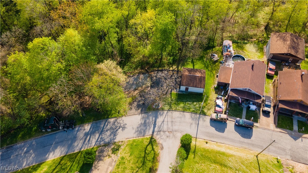 268 Beech Road Weirton, WV 26062 - Photo 44 of 48 Aerial view featuring a wooded view