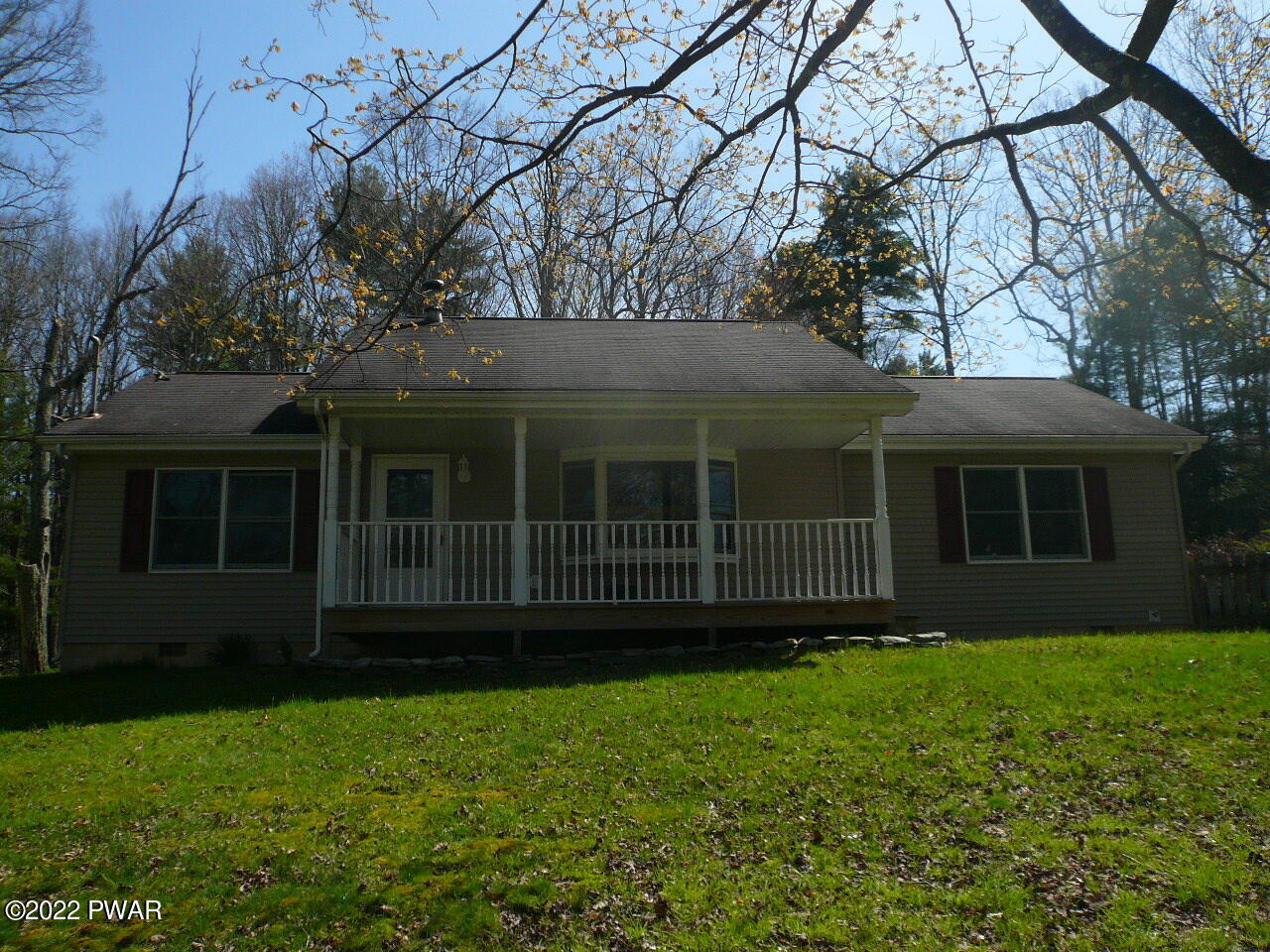 145 Hickory Road Dingmans Ferry, PA 18328 - Photo 2 of 13 front of mome