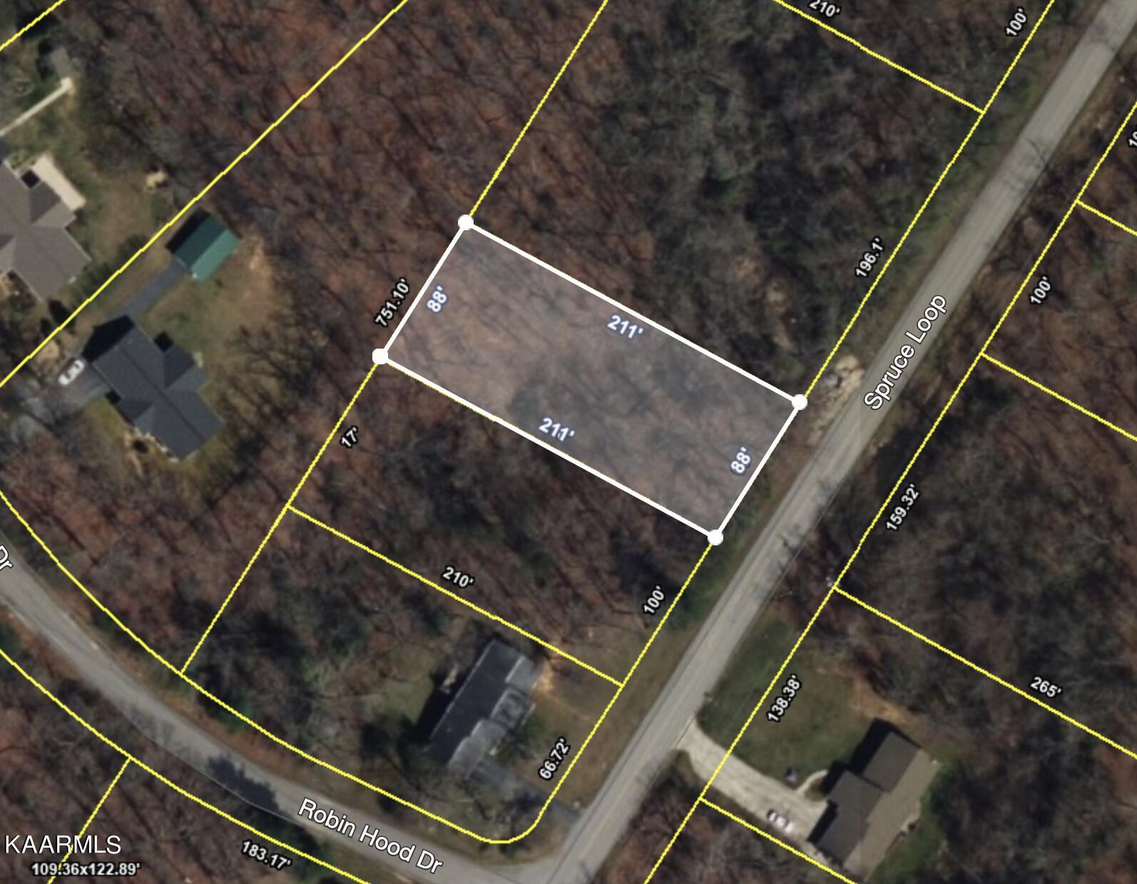 Spruce Loop Crossville, TN 38555 - Photo 1 of 1 Property lines are estimated not exact