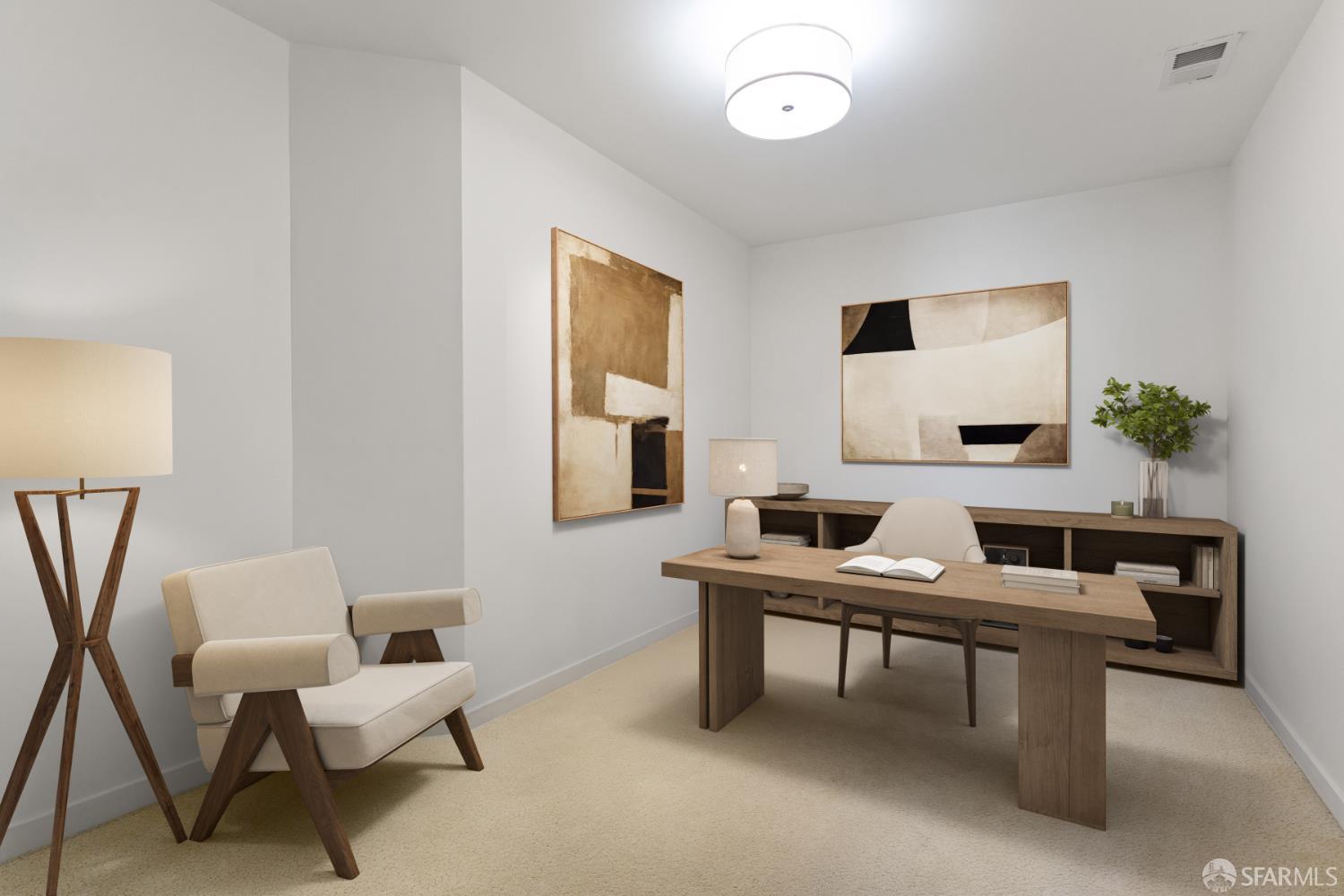 37 Miguel Street, Unit 6 San Francisco, CA 94131 - Photo 34 of 48 The office/ extra room is virtually staged
