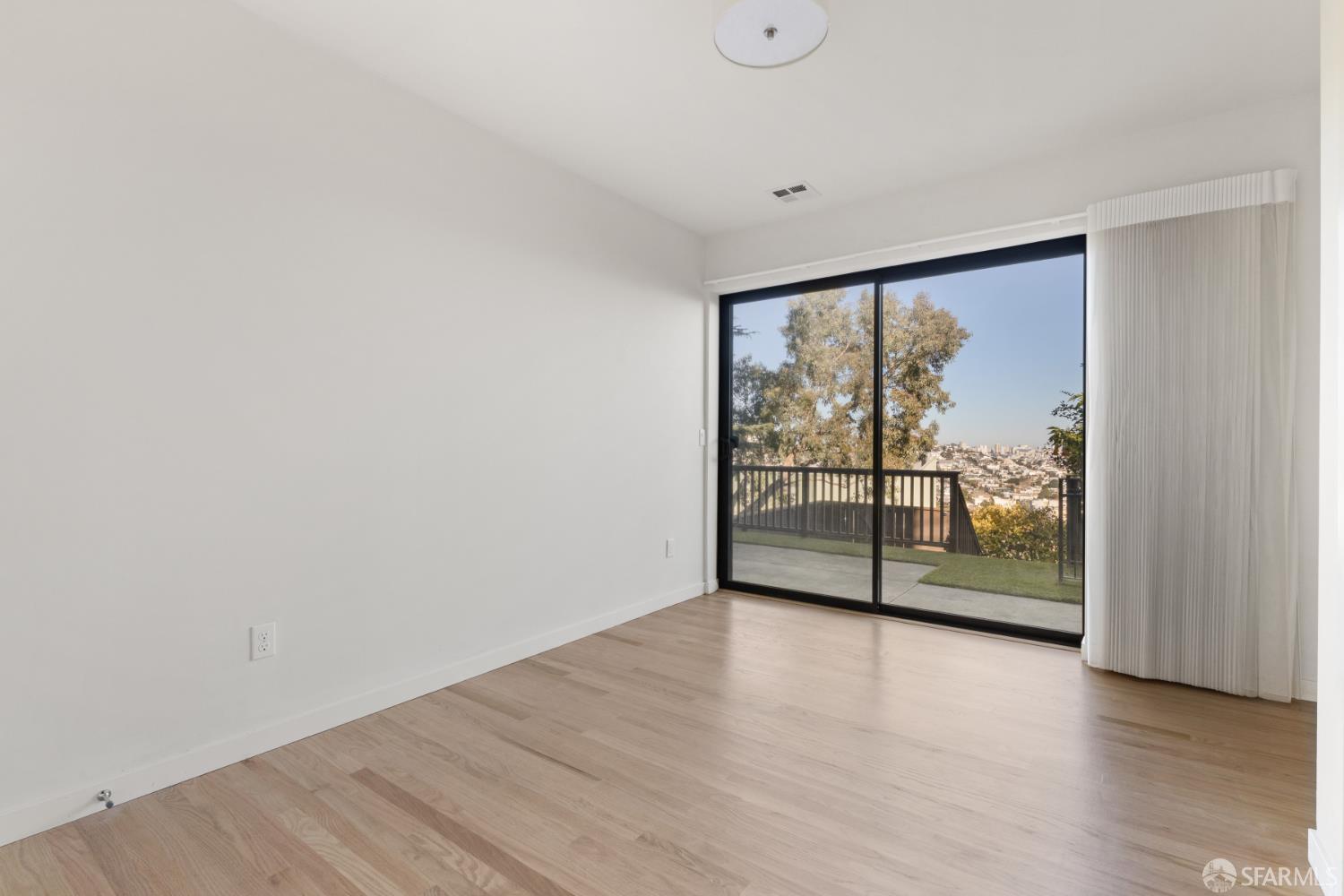 37 Miguel Street, Unit 6 San Francisco, CA 94131 - Photo 40 of 48 This bedroom is virtually staged opening - bedroom opens on to a private balcony and yard