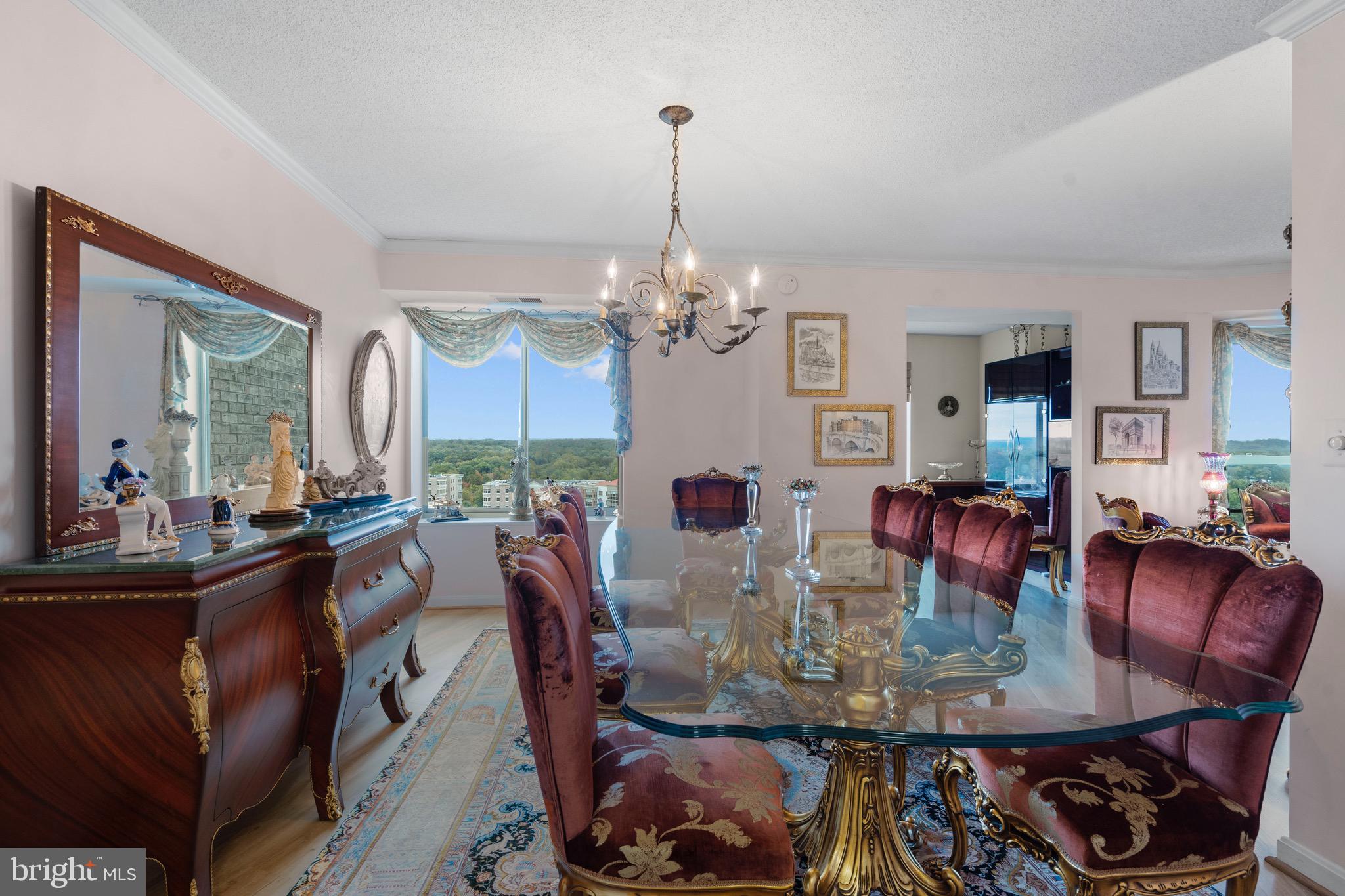 19385 Cypress Ridge Terrace, Unit 914 Leesburg, VA 20176 - Photo 11 of 39 a view of a dining room with furniture