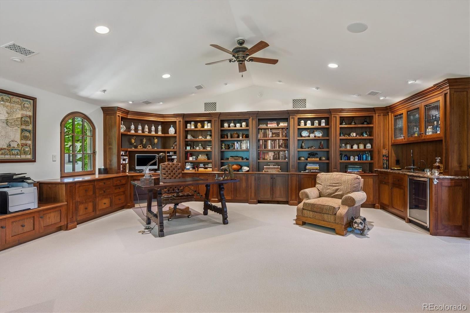 12 Lynn Road Cherry Hills Village, CO 80113 - Photo 10 of 50 a living room with furniture pool table and stainless steel appliances