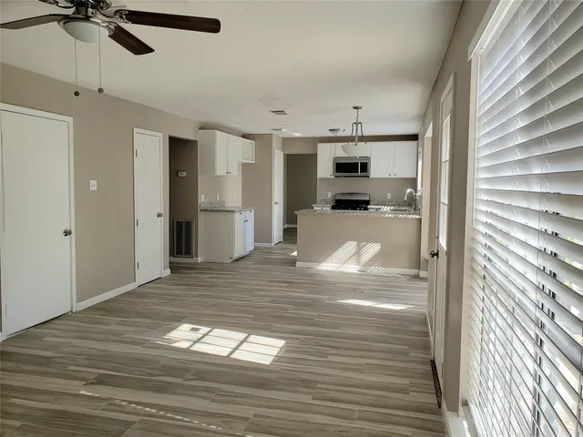 a view of a living room