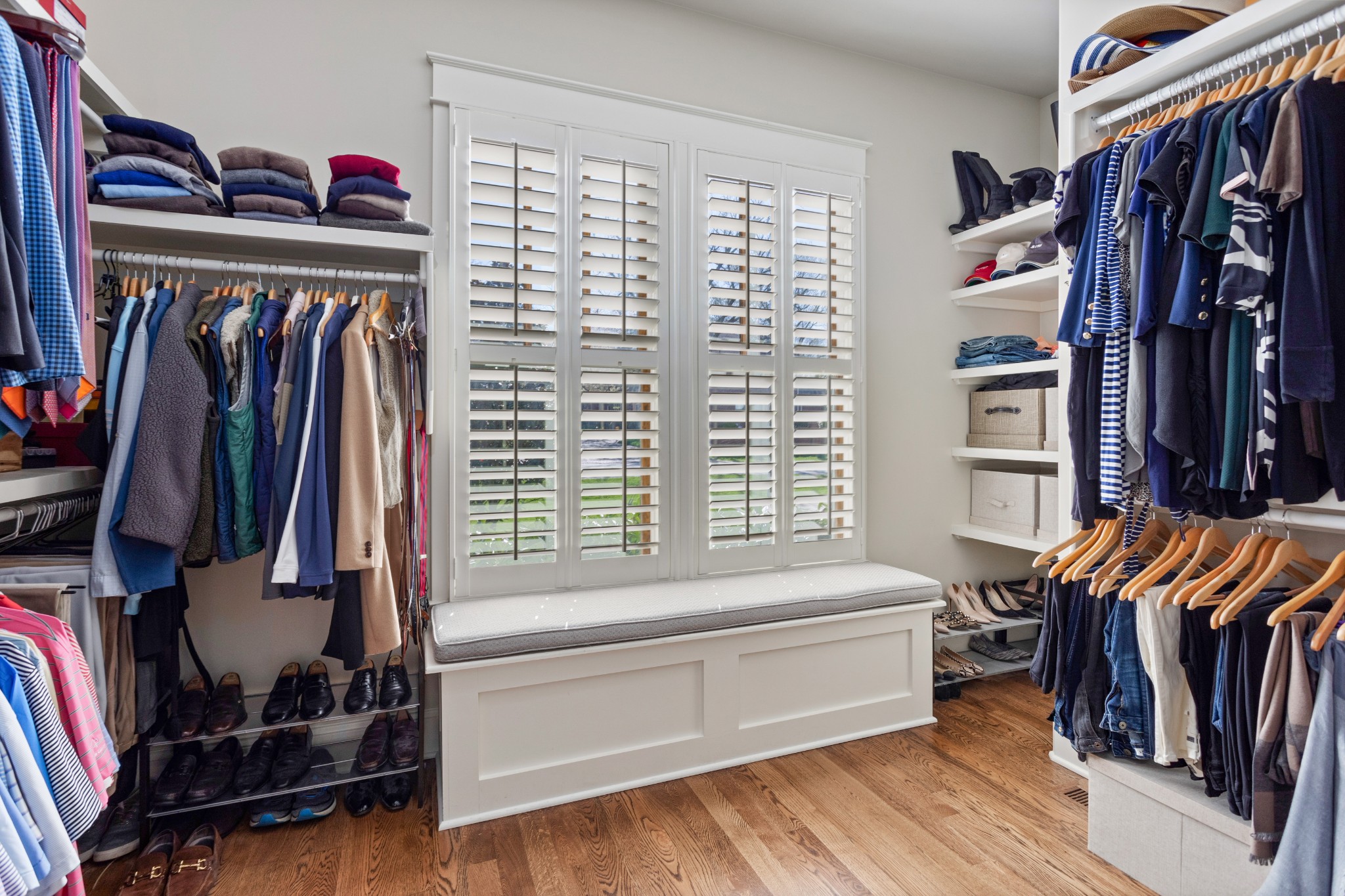 611 Estes Road Nashville, TN 37215 - Photo 14 of 27 a view of walk in closet with clothes and shoes