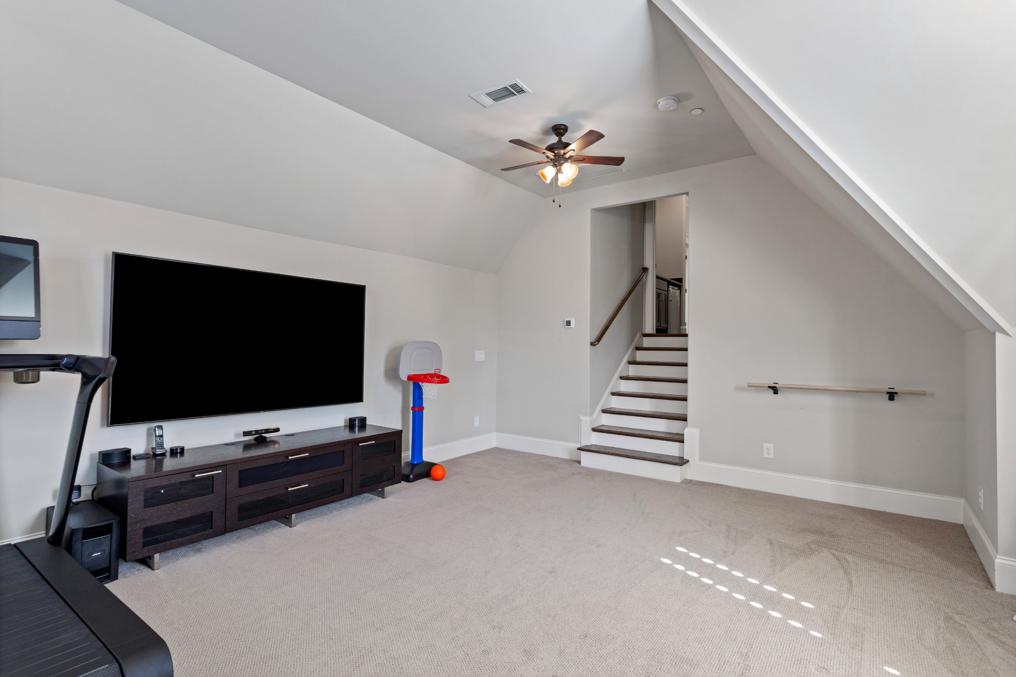 611 Estes Road Nashville, TN 37215 - Photo 24 of 27 a view of livingroom with furniture and stairs
