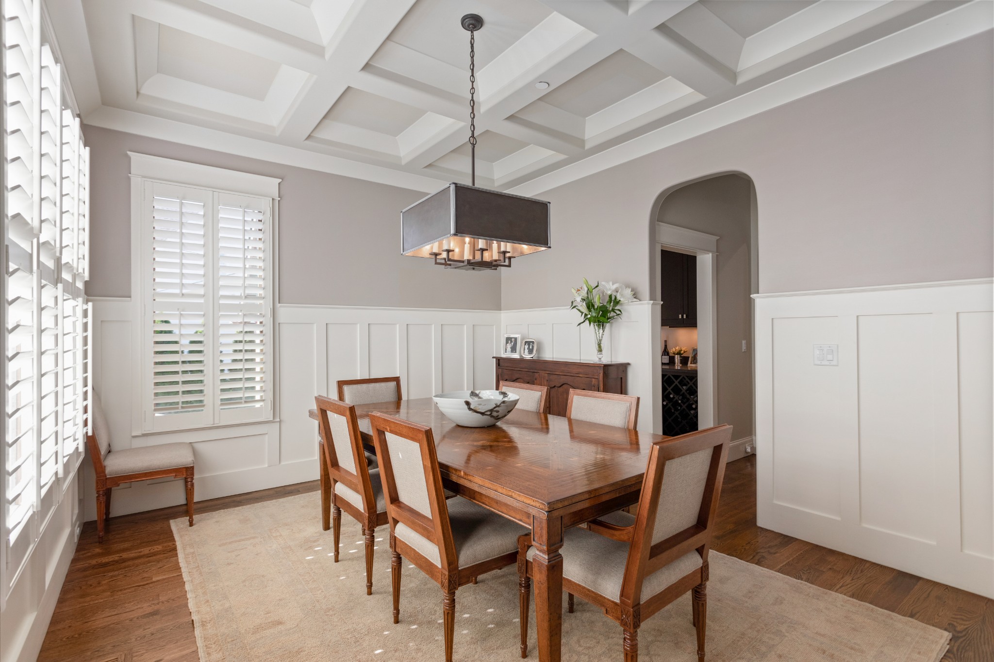 611 Estes Road Nashville, TN 37215 - Photo 4 of 27 a view of a dining room with furniture window and outside view