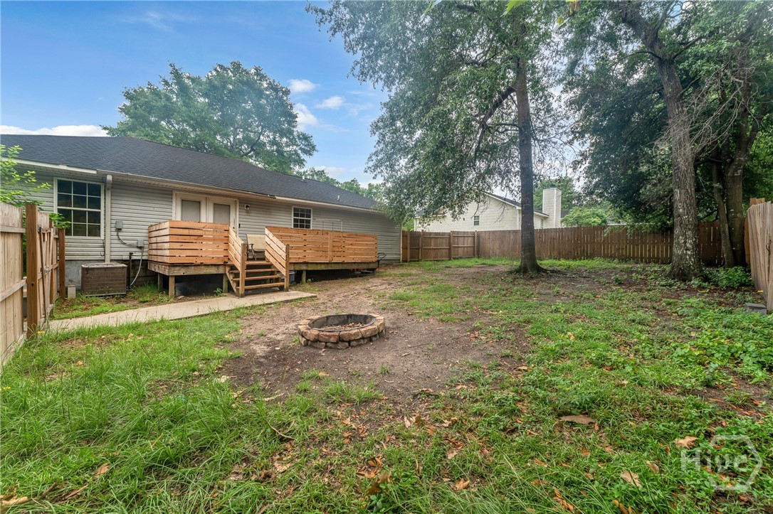 202 Stag Road Springfield, GA 31329 - Photo 27 of 29 Backyard