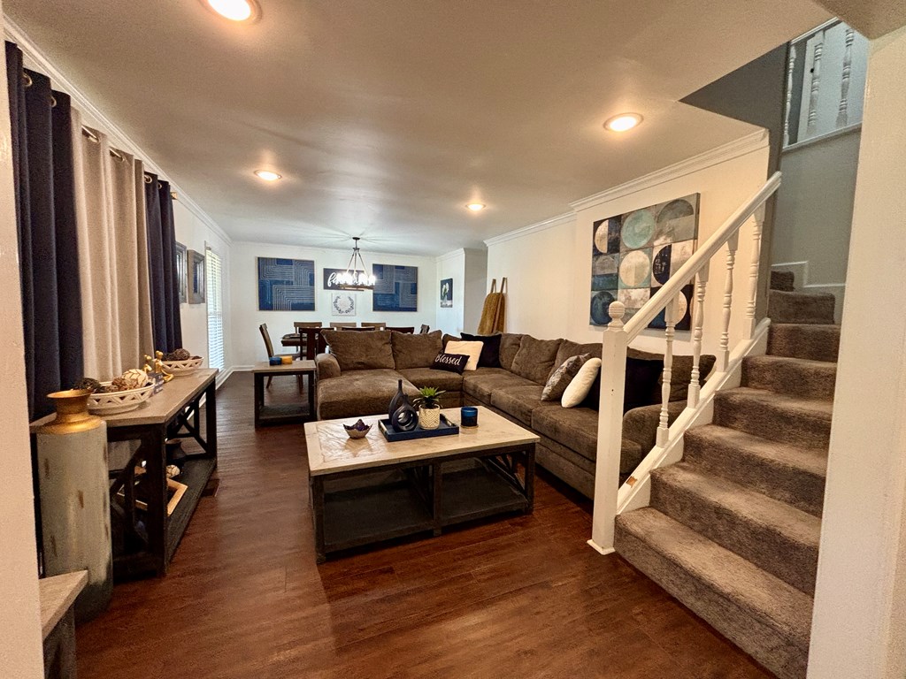 142 Gammage Road Eufaula, AL 36027 - Photo 27 of 47 a living room with furniture and wooden floor