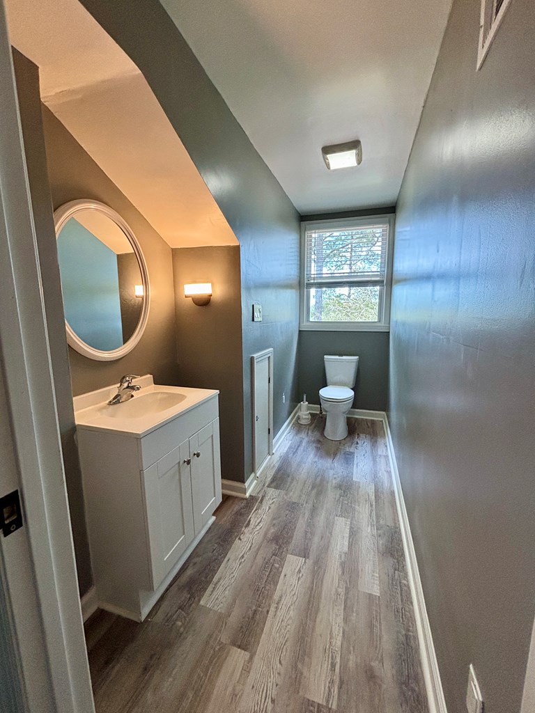 142 Gammage Road Eufaula, AL 36027 - Photo 31 of 47 a bathroom with a sink and a mirror