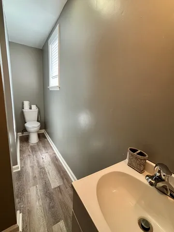 a bathroom with a sink and a toilet