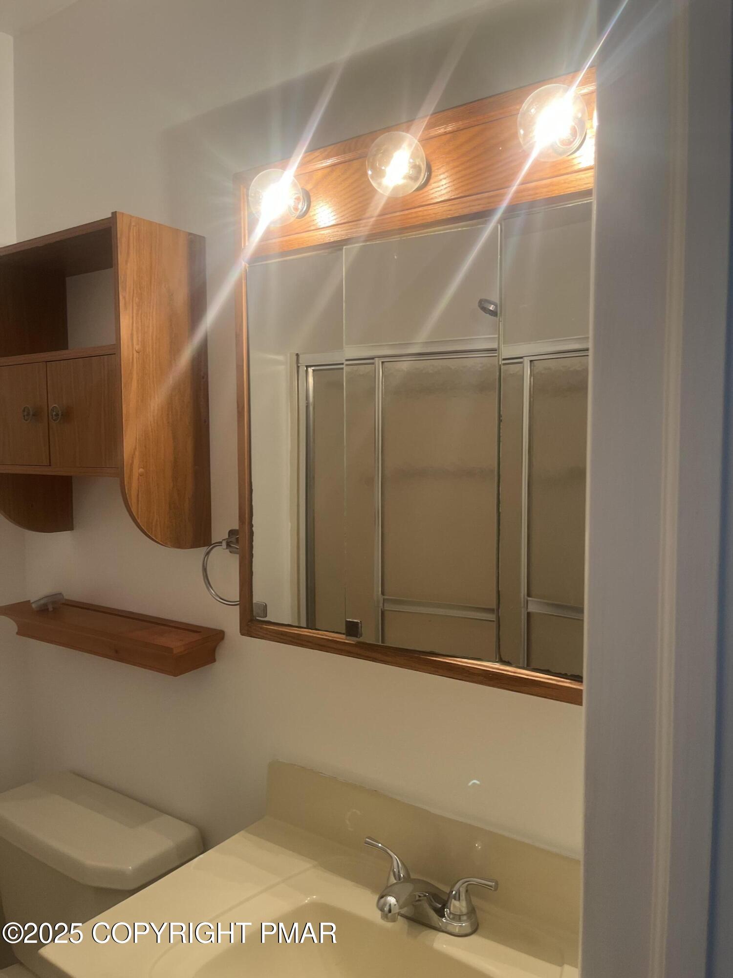 529 Pine Ridge Road Stroudsburg, PA 18360 - Photo 24 of 36 a bathroom with a toilet and a shower