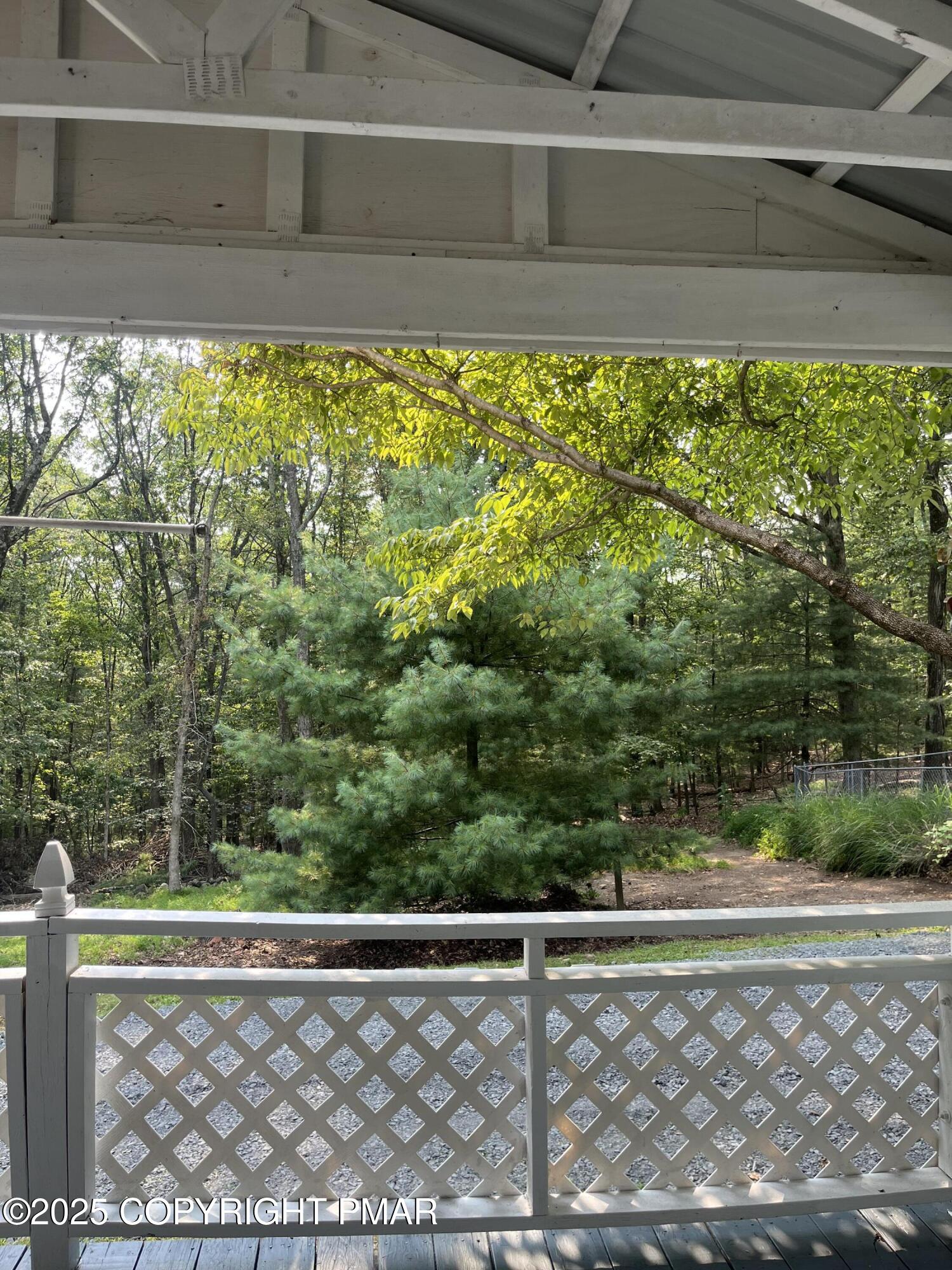 529 Pine Ridge Road Stroudsburg, PA 18360 - Photo 7 of 36 a view of a yard from a window