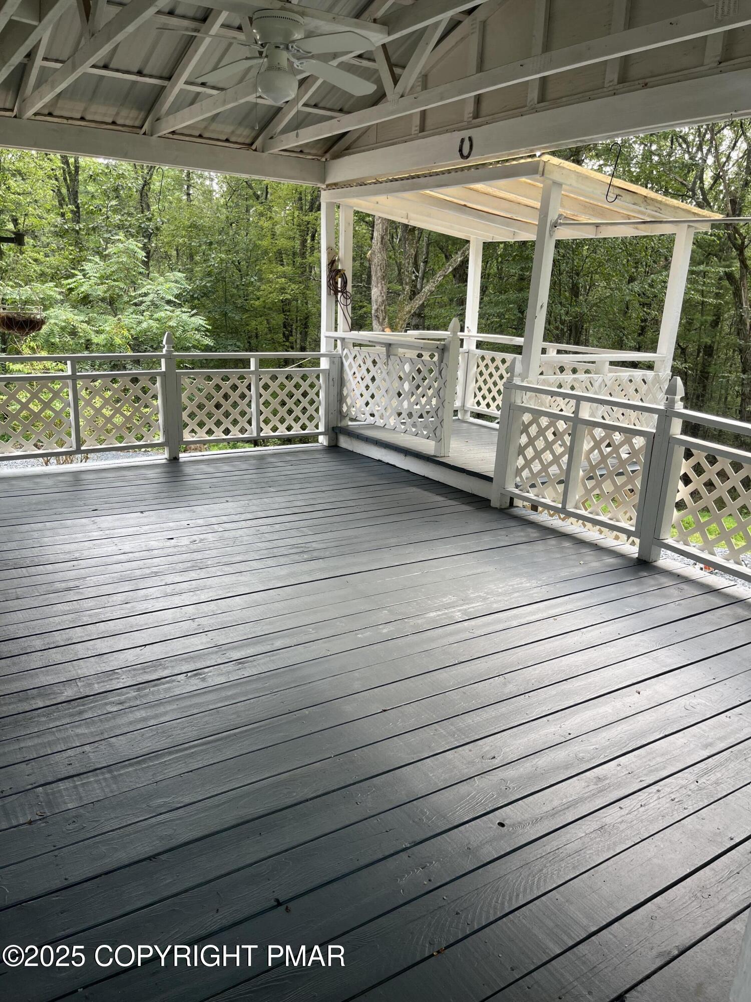 529 Pine Ridge Road Stroudsburg, PA 18360 - Photo 9 of 36 a view of a room with wooden floor