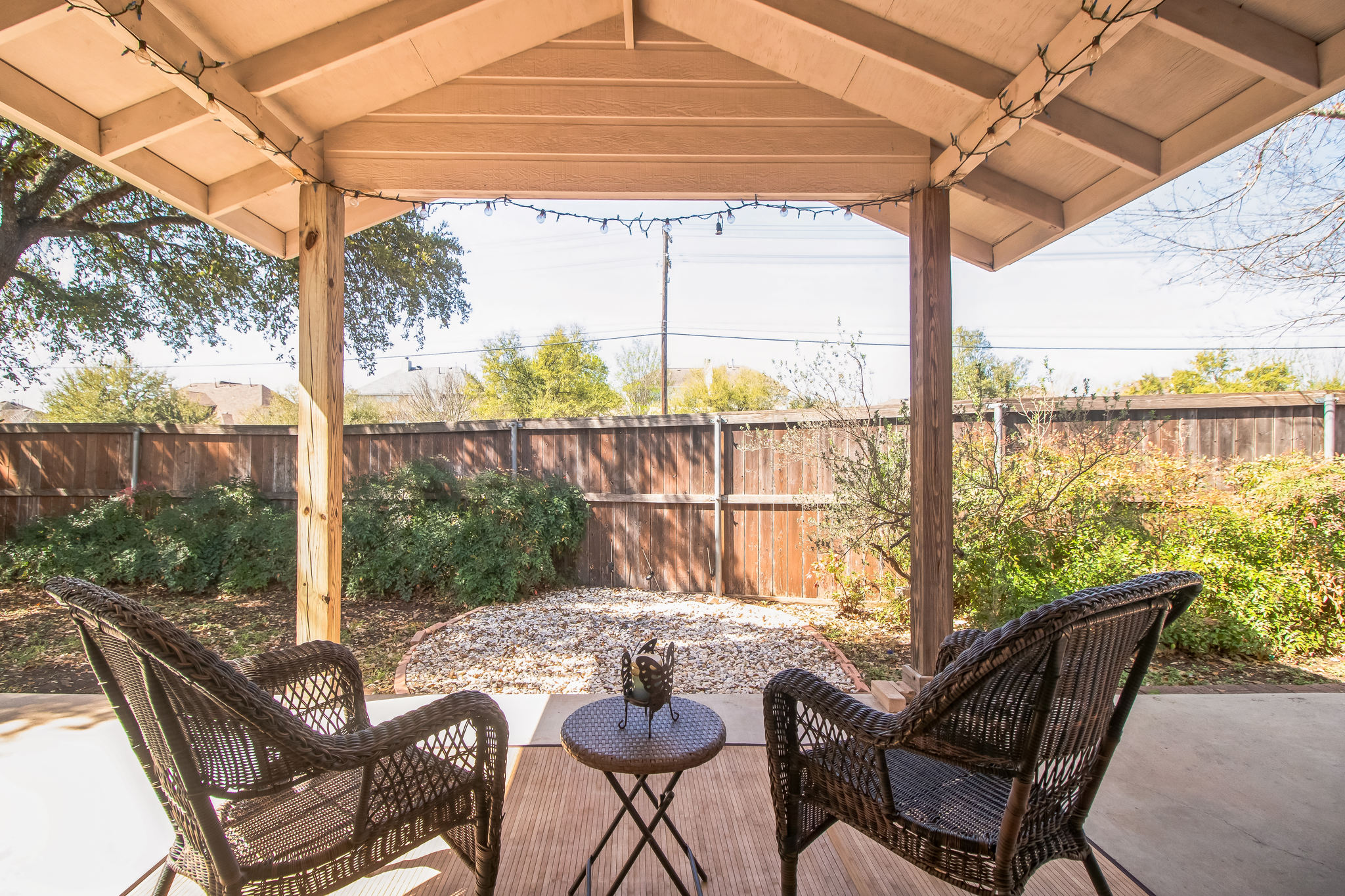 12316 Sugar Leaf Place Austin, TX 78748 - Photo 12 of 16 a view of an outdoor chairs and table in patio