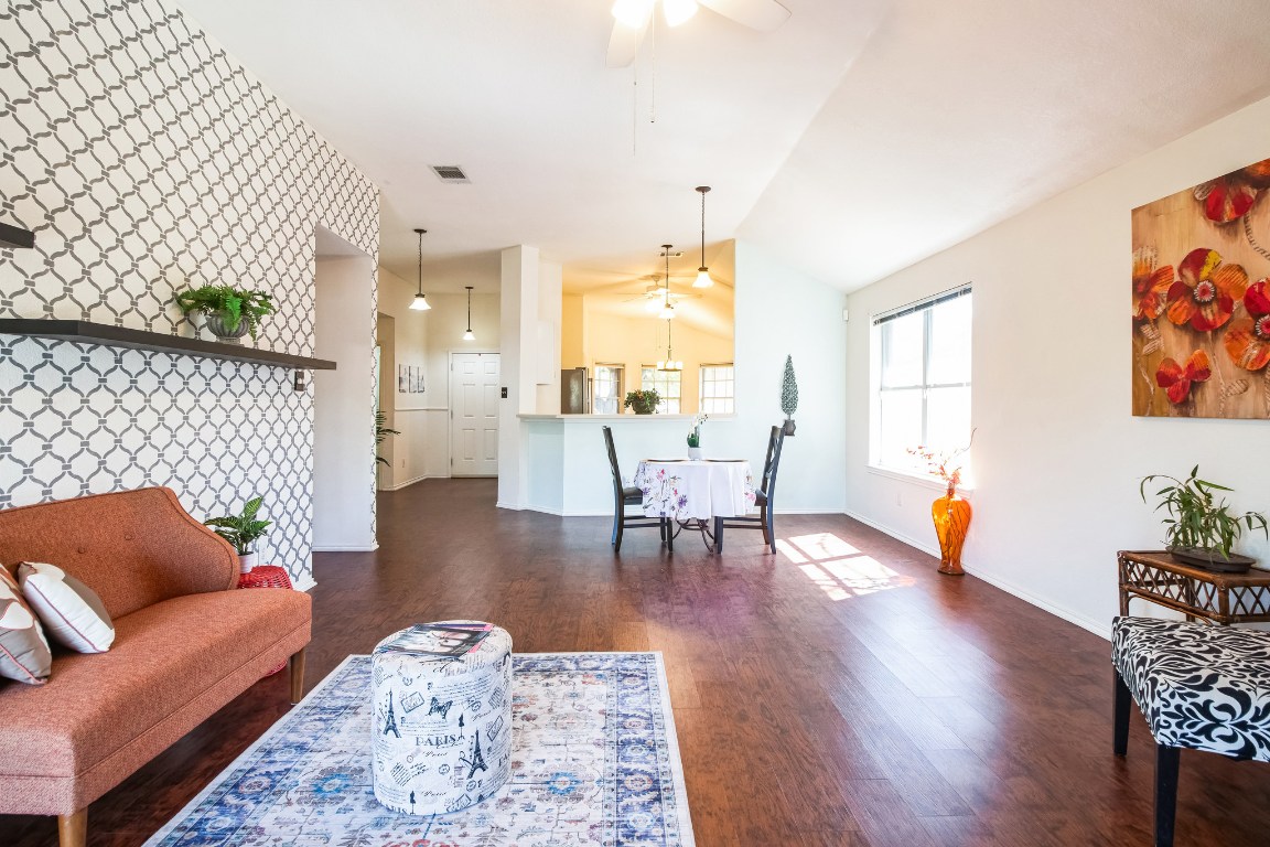 12316 Sugar Leaf Place Austin, TX 78748 - Photo 5 of 16 a living room with furniture and wooden floor