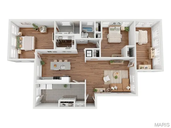 $2,595 | 5394 Pershing Avenue, Unit 2E, St. Louis, MO 63112