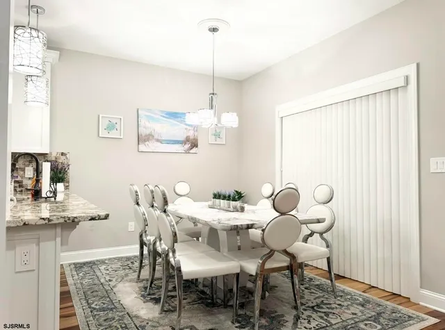 a kitchen with a stove and a microwave