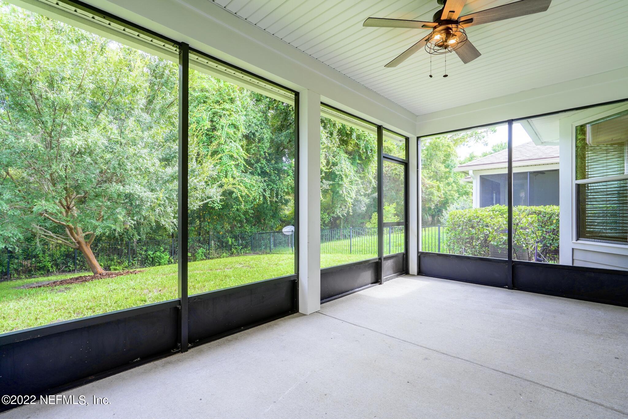 237 Spring Park Avenue Ponte Vedra, FL 32081 - Photo 35 of 48 Screened lanai, preserve view